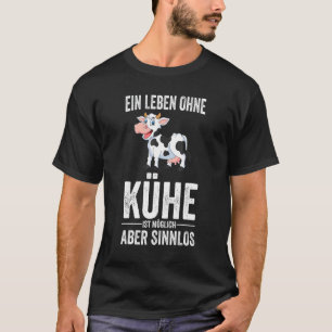 Cow Beuer Cow Breeding Farmer Beef Calf Cow Hutch T-Shirt