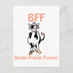 Cow BFF Postcard