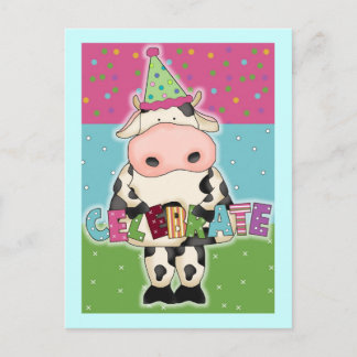 Cow Birthday Cards and Postage