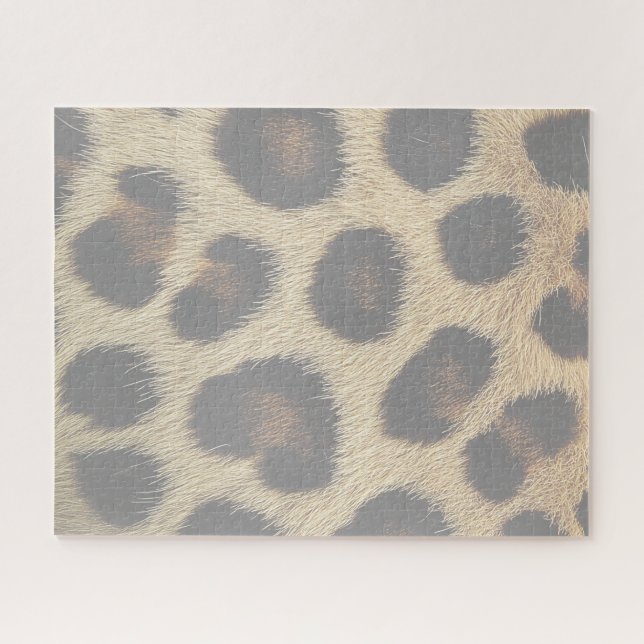 Cow Black White Spots Fur Jigsaw Puzzle (Horizontal)