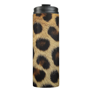 Cow Black White Spots Fur Thermal Tumbler