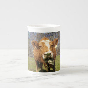 Cow Bone China Mug