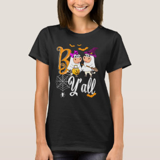 Cow Boo Y'all Farmer Halloween Costume T-Shirt