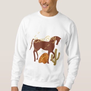 Cow boy sweatshirt