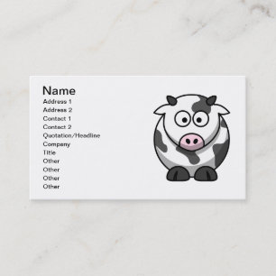 Cow Business Card