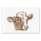 Cow Calf Ephemera Decoupage Vintage Farm