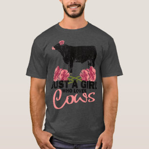 Cow Cattle Heifer Farming Farmers Steers Cow Mum T-Shirt