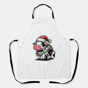 Cow Christmas Costume For Kids Apron