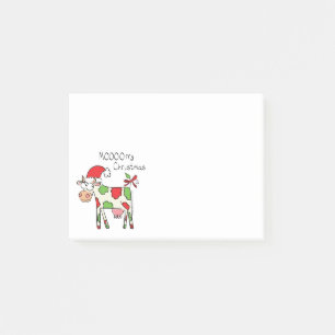 Cow Christmas Cute Kids Post-it Notes