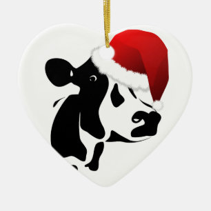 Cow Christmas Ornament