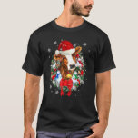 Cow Christmas Ornament Decoration X Mas Santa Hat T-Shirt<br><div class="desc">Cow Christmas Ornament Decoration X Mas Santa Hat</div>