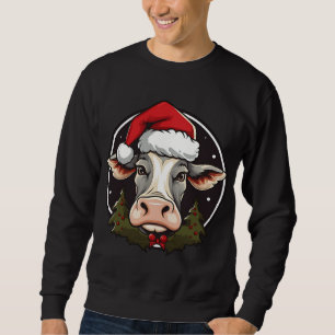 Cow Christmas Sweatshirt