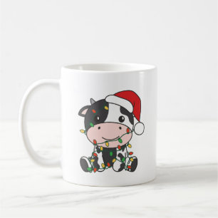 Cow Christmas Winter Animals Holiday Cows Coffee Mug