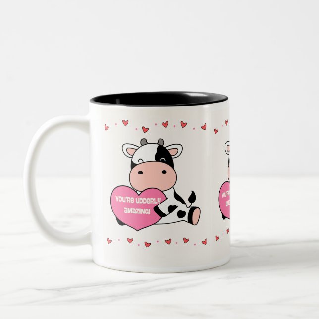 Cow Coffee Mug  (Left)
