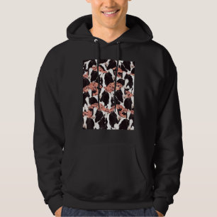 Cow Cookie Crazy Collage Hoodie