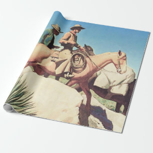 “Cow Country” by Maynard Dixon Wrapping Paper