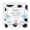 Cow Cowboy Baby Shower Invitation