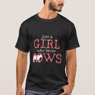 Cow Crazy Cow Lady Farmer Farming T-Shirt