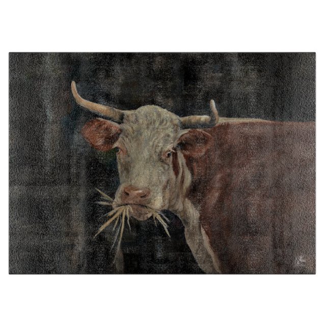 Cow Cutting Board (Front)