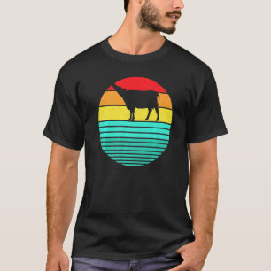 Cow Dairy Farmer Farm Animal Vintage Retro T-Shirt