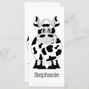 Cow Design Bookmark