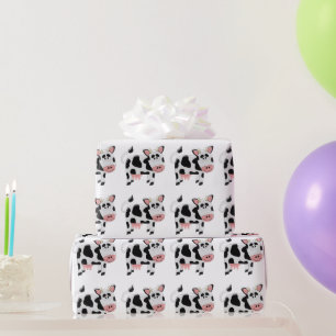Cow Design Wrapping Paper