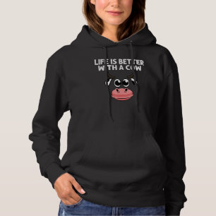 Cow Designs For Men Women Cattle Farming Animal Fa Hoodie