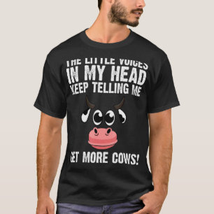 Cow Designs For Men Women Cattle Farming Animal Fa T-Shirt