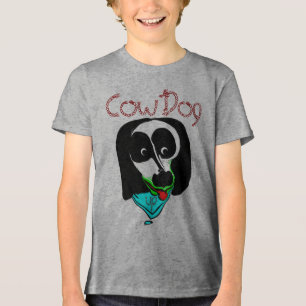Cow Dog Tri-Blend Shirt