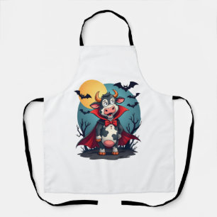 Cow Dracula Rises Apron