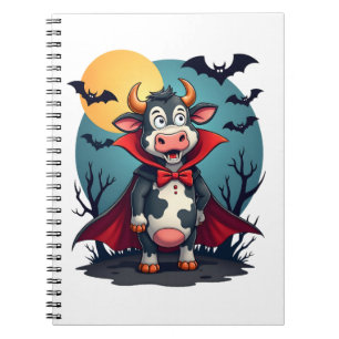 Cow Dracula Rises Notebook