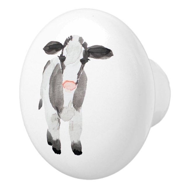 Cow Drawer Pull Farmhouse Knob (Right)