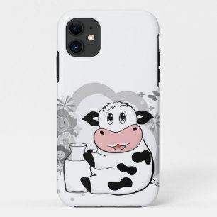Cow drinking milk Case-Mate iPhone case