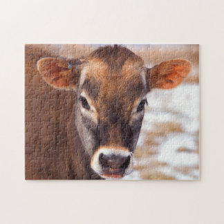 Cow Face Jigsaw Puzzle
