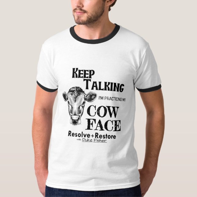 Cow Face Shirt (Front)