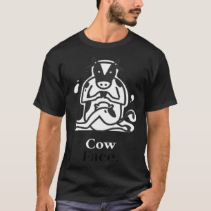 Cow Face Yoga Pose T-Shirt