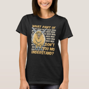 Cow Farm Animal Calf Highland Cow Cattle Moo T-Shirt