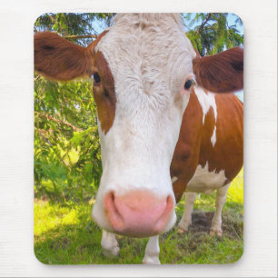Cow Farm Animal Mouse Pad