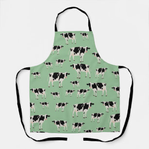 Cow Farm Animal Pattern Apron