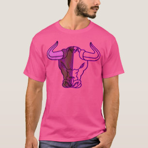 Cow Farm Animal Rodeo Pasture Livestock Horns T-Shirt