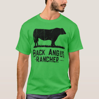 Cow Farmer - Black Angus Rancher   T-Shirt