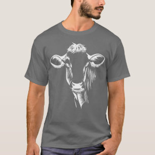 Cow farmer cows cattle milk farmer agriculture T-Shirt