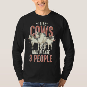Cow  Farmer Farm Animal  Farming  Cow T-Shirt