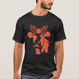 Cow Farmer Farming Cattle Love Animal Calf T-Shirt