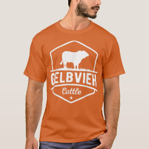 Cow Farmer Gelbvieh Cattle T-Shirt
