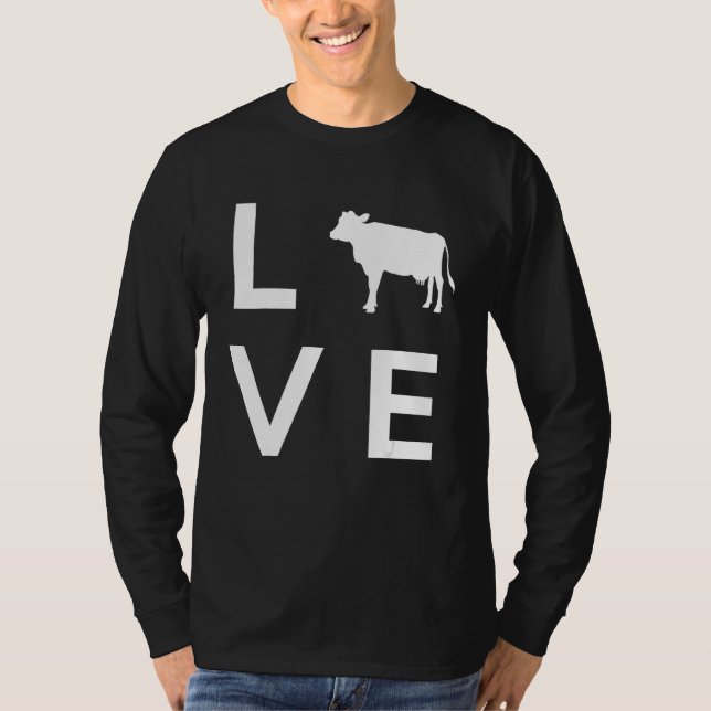 Cow Farmers Farmers Agriculture Cows Cattle Dairy  T-Shirt (Front)