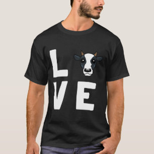 Cow For Farmer And Animal I Farm Ranch T-Shirt