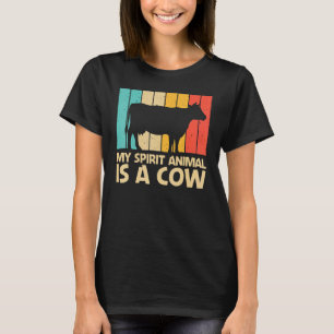 Cow For Men Women Farm Animal Cow Dairy Farmer T-Shirt
