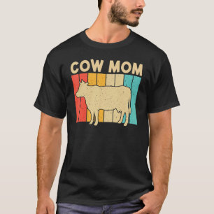   Cow For Mum Mother Cow Farmer Dairy Farming   T-Shirt
