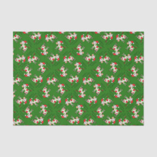 Cow Funny Cartoon Christmas Holiday Tissue Paper